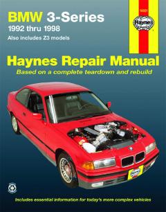 Coperta cărții BMW 3-Series (92 - 98)