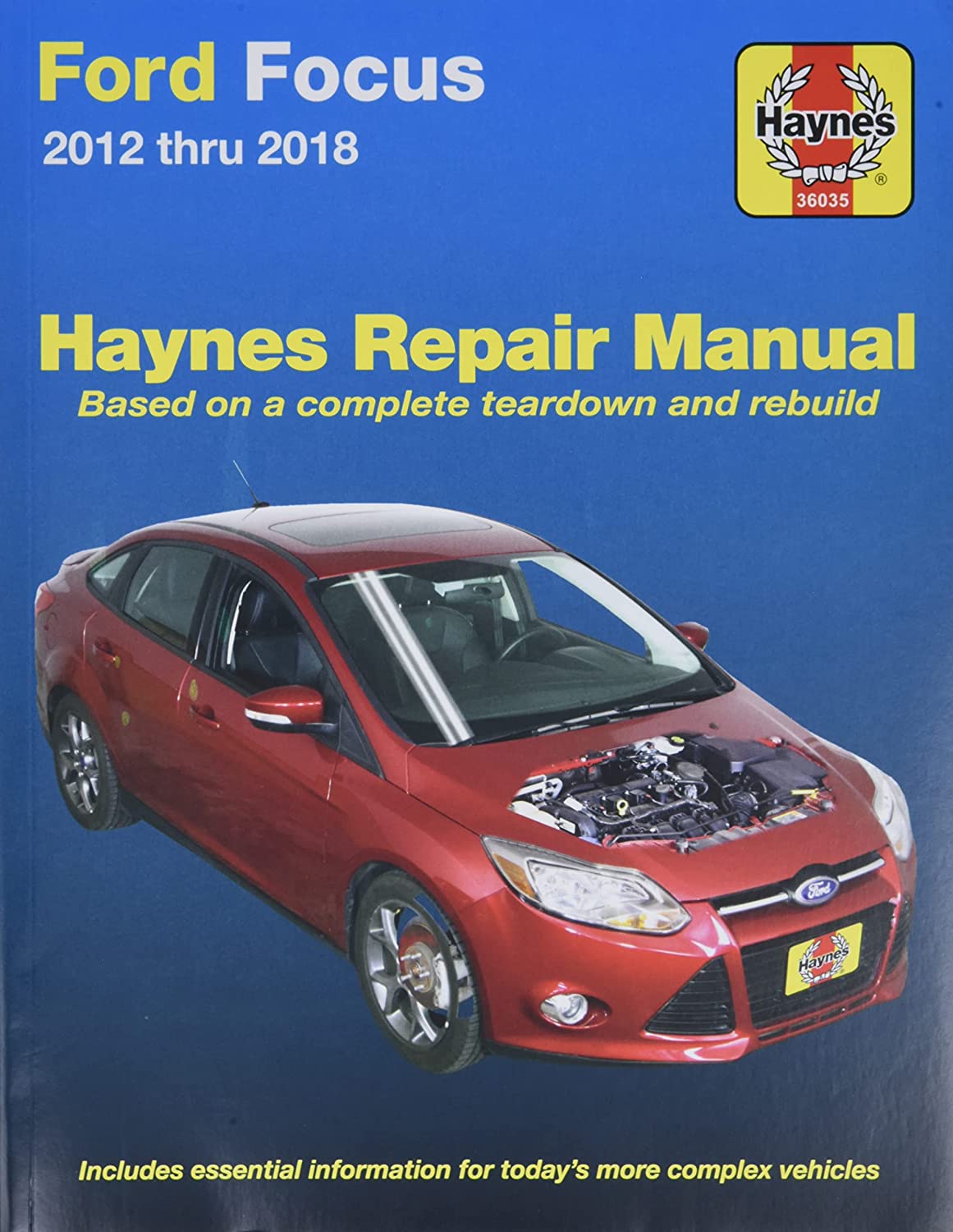 Ford Focus 2012 Thru 2018 Haynes Repair Manual Editors of Haynes Manuals
