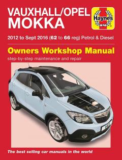 Coperta cărții Vauxhall - Opel Mokka petrol & diesel ('12-Sept '16) 62 to 66