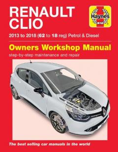 Coperta cărții Renault Clio petrol & diesel ('13-'18) 62 to18