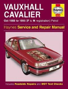 Vauxhall Cavalier Petrol (Oct 88 - 95) F To N
