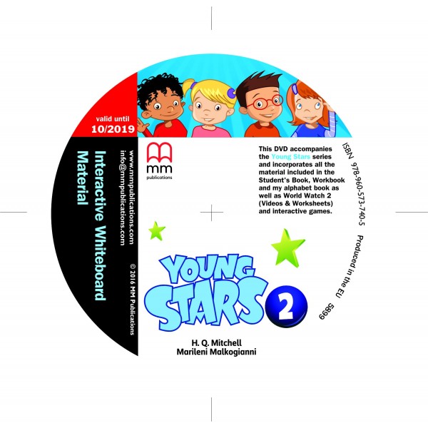 Young Stars 2- DVD- Interactive Whiteboard Material Pack