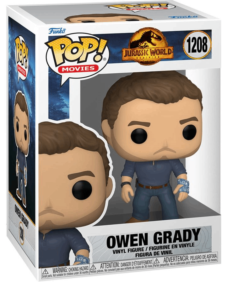 Figurina - Jurassic World Dominion - Owen Grady - Funko