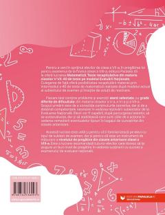 Matematica. Teste recapitulative din materia claselor V-VII