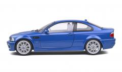 Macheta - BMW E46 M3 Coupe Albastru 2000, Scara 1:18