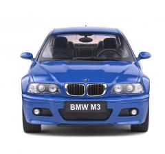 Macheta - BMW E46 M3 Coupe Albastru 2000, Scara 1:18