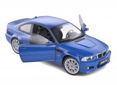 Macheta - BMW E46 M3 Coupe Albastru 2000, Scara 1:18