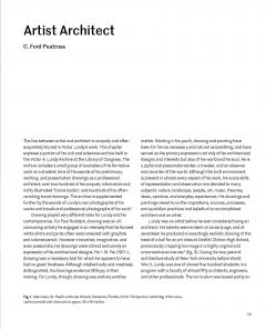 Victor Lundy: Artist Architect