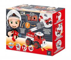 Set constructie cu camion pompieri si radiocomanda