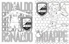 Ultimate Football Heroes Colouring Book