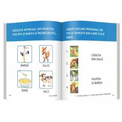 Casuta din oala. Vulpea si barza