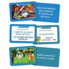 Casuta din oala. Vulpea si barza