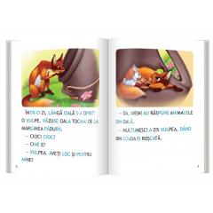 Casuta din oala. Vulpea si barza