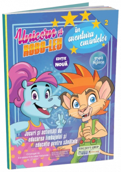 Unicorn si Robo-leu in aventura cuvintelor
