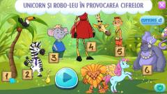 Unicorn si Robo-leu in provocarea cifrelor