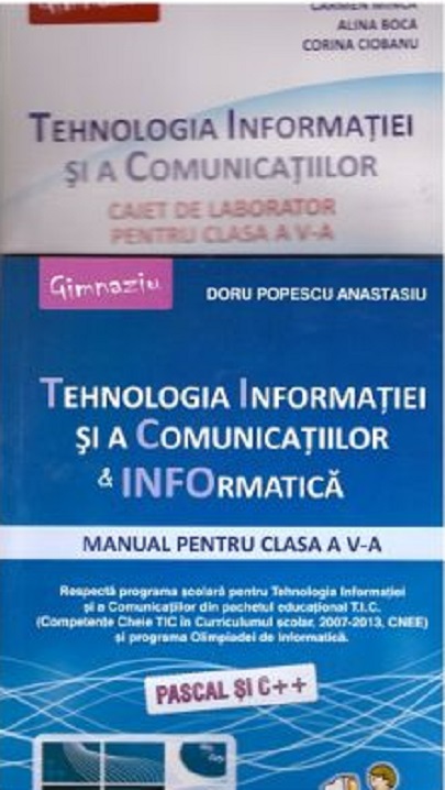 Pachet Tehnologia Informatiei si a Comunicatiilor clasa a V-a