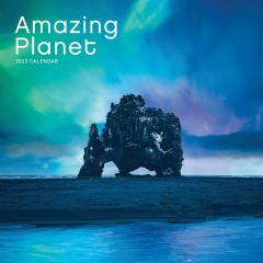 Calendar de perete 2023 - Mini Square - Amazing Planet