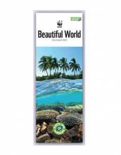 Calendar 2023 - Slim - WWF - Beautiful World