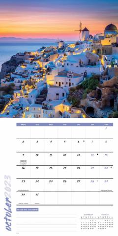 Calendar de perete 2023 - Square - Europe