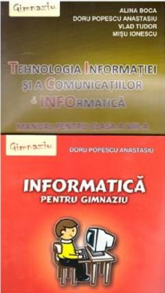 Pachet Tehnologia informatiei si a Comunicatiilor clasa a VIII a + Informatica pentru gimnaziu