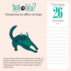 Calendar de birou 2023 - Page-A-Day - Cat Trivia