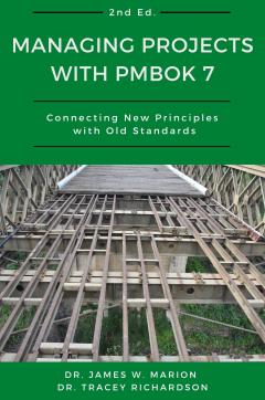 Coperta cărții Managing Projects with PMBOK 7