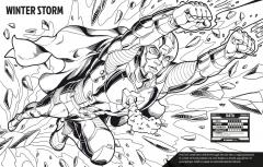 Colour Your Own Superheroes