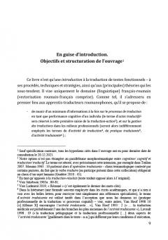 Traduire des textes fonctionnels. Domaine francais-roumain