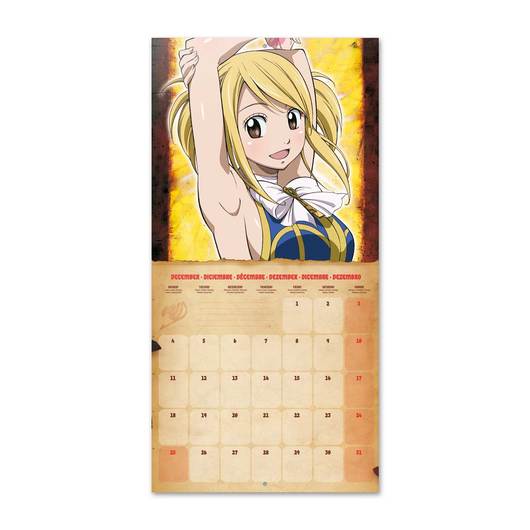 Calendar 2023 Fairy Tail Grupo Erik