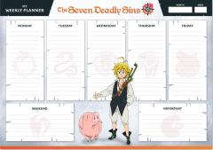 Planner saptamanal - The Seven Deadly Sins