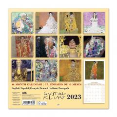 Calendar - Gustav Klimt, 2023