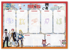 Planner saptamanal - Fairy Tail