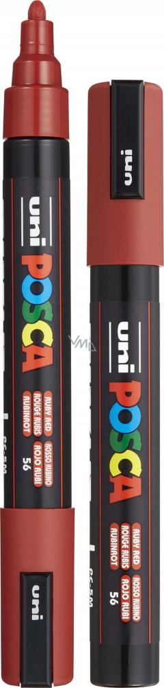 Marker Posca - Rosu Rubin, PC-5M