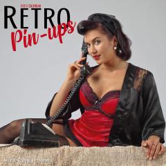 Calendar de perete 2023 - Square - Retro Pin-Ups