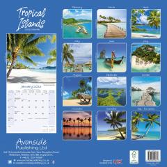 Calendar de perete 2023 - Square - Tropical