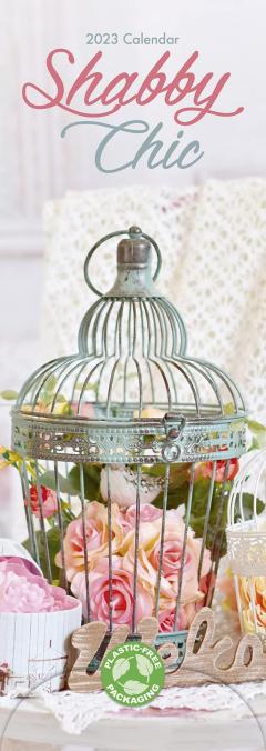 Calendar de perete 2023 - Slim - Shabby Chic