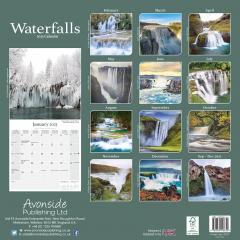 Calendar de perete 2023 - Square - Waterfalls