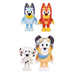Set 4 figurine - Bluey School Pack