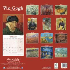 Calendar de perete 2023 - Square - Van Gogh