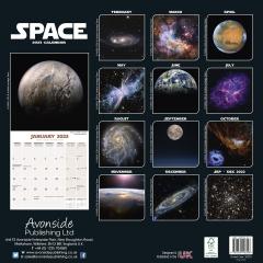 Calendar de perete 2023 - Square - Spaced Out