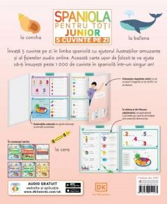 Spaniola pentru toti. Junior - 5 cuvinte pe zi