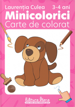 Carte de colorat 3-4 ani