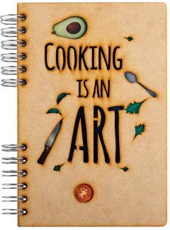 Carnet A5 - Blank - Cooking is an Art