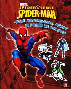 Spider-Man - 40 de autocolante, jocuri si pagini de colorat 
