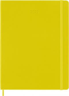 Agenda Moleskine 2023 - 12M, Weekly Notebook Diary/ Planner, Extra Large, Hardcover - Hay Yellow