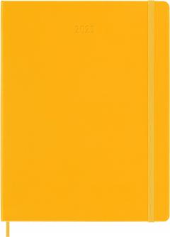 Agenda Moleskine 2023 - 12M, Weekly, Notebook Diary/ Planner, Extra Large, Hardcover - Orange Yellow