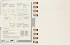 Agenda Moleskine 2022-2023 - 12M, Weekly Spiral Academic Planner, Extra Large - Remake Sand