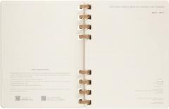 Agenda Moleskine 2022-2023 - 12M, Weekly Spiral Academic Planner, Extra Large - Remake Sand