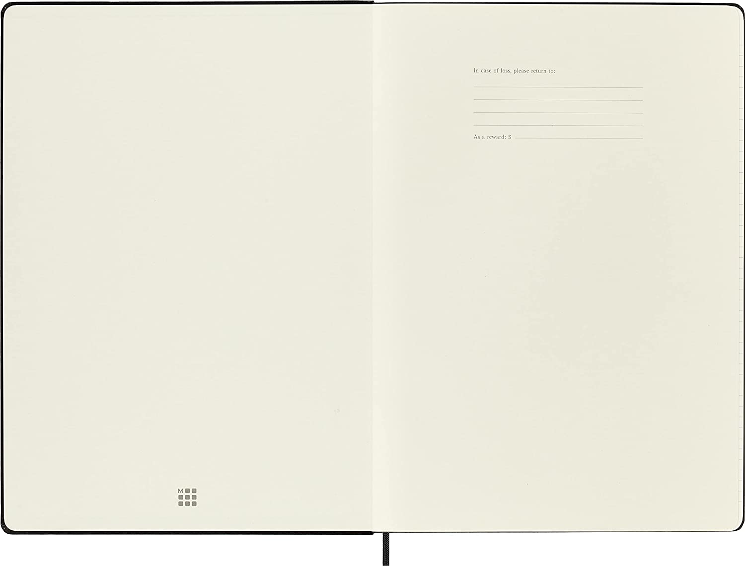 Agenda Moleskine 2023 12 M, Weekly Horizontal Diary/ Planner, Pocket