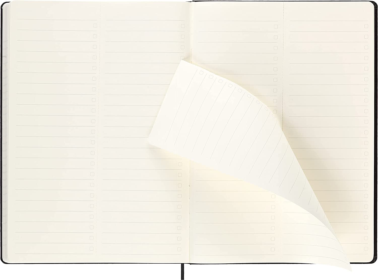 Agenda Moleskine 2023 12 M, Weekly Horizontal Diary/ Planner, Pocket